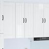 vidaXL Kitchen Cabinet High Gloss White 60 x 31 x 100 cm