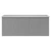 vidaXL Garden Shed 257x392x181 cm Metal Grey