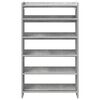 vidaXL Shoe Rack Concrete Grey 60x25x81 cm Engineered Wood