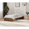vidaXL Bed Frame without Mattress Honey Brown Solid Wood 90x200 cm