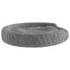 vidaXL Dog Bed Grey 70x55x23 cm Plush