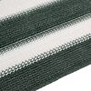 vidaXL Privacy Net Green and White 1.5x10 m HDPE 195 g/m&sup2;