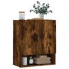 vidaXL Wall Cabinet Smoked Oak 60x31x70 cm Engineered Wood