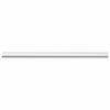 vidaXL Closet Rod 2 pcs Silver 316 x 15 x 29 mm Aluminium Alloy