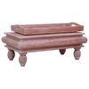 vidaXL Coffee Table Brown 90x50x40 cm Solid Mahogany Wood