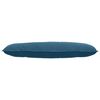 vidaXL Back Pillow Blue 120 x 50 cm Corduroy Fabric
