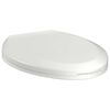 vidaXL Soft-close Toilet Seat with Quick-release Design White