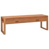 vidaXL TV Cabinet 120x40x45 cm Solid Wood Teak
