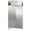 vidaXL Snail Fence 10 x 10 x 25 cm Stainless Steel Silver