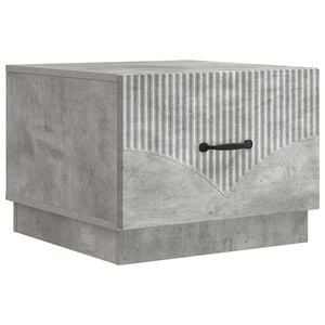vidaXL Coffee Table Concrete Grey 49 x 50 x 37 cm Engineered Wood