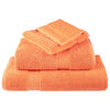 vidaXL Premium Shower Towels SOLUND 2 pcs Orange 70x140 cm 600 gsm