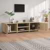 vidaXL TV Cabinet Sonoma Oak 140x40x35 cm Engineered Wood