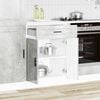 vidaXL Kitchen Base Cabinet Porto Concrete Grey Engineered Wood