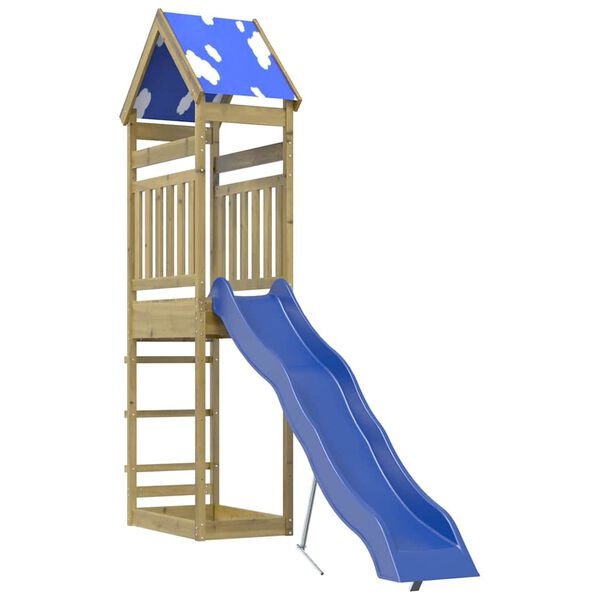 vidaXL Outdoor Playset Impregnated Wood Pine