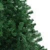 vidaXL Christmas Tree with Decorative String Lights Green 400 cm PVC