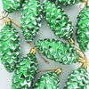 vidaXL Christmas Pine Cone Ball 40 pcs Green