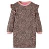 vidaXL Kids' Sweatshirt Dress Medium Pink 104