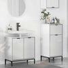 vidaXL Bathroom Furniture Set 2 pcs High gloss white 39.5 x 36 x 88 cm