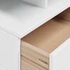 vidaXL Bedside Cabinet Hill White 40 x 31 x 27 cm Solid Pine Wood