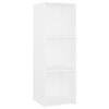 vidaXL TV Cabinets 2 pcs White 107x35x37 cm Engineered Wood