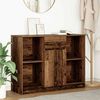 vidaXL Sideboard with Drawer Old Wood 101x35x76 cm Engineered Wood