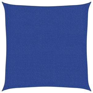 vidaXL Sunshade Sail 160 g/m&sup2; Square Blue 3x3 m HDPE