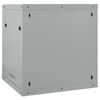 vidaXL Network Cabinet with Storage Grey 60 x 45 x 65 cm Steel