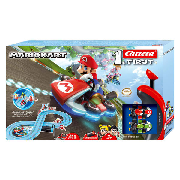 Carrera FIRST Slot Car and Track Set Nintendo Mario Kart 1:50