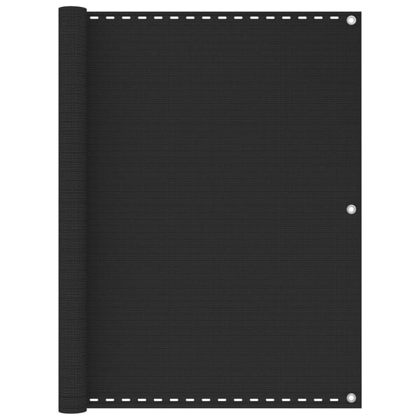 vidaXL Balcony Screen Anthracite 120x400 cm HDPE