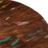 vidaXL Table Top &Oslash; 50x1.5 cm Round Solid Wood Reclaimed
