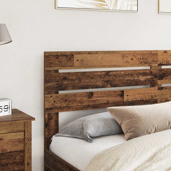 vidaXL Headboard Old Wood 200 cm Engineered wood