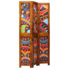 vidaXL Room Divider Honey Brown 105 x 1.5 x 180 cm Solid Acacia Wood