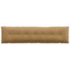 vidaXL Back Pillow Brown 200 x 50 cm Corduroy Fabric