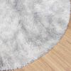vidaXL Shaggy Rug High Pile NAVARRA Silver Grey 160x160 cm Polyester