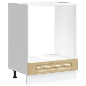 vidaXL Oven Cabinet Kalmar Sonoma Oak Engineered Wood