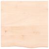 vidaXL Bathroom Countertop 60x60x2 cm Untreated Solid Wood