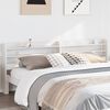 vidaXL Headboard with Shelves White 180 cm Solid Wood Pine