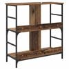 vidaXL Bookshelf Old wood Engineered wood