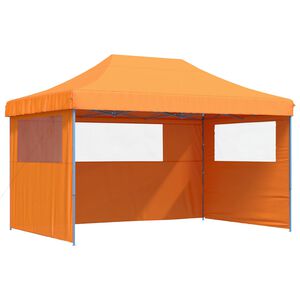 vidaXL Party Tent 292 x 440 x 315 cm Orange Oxford Fabric