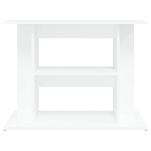 vidaXL Aquarium Stand White 80x35x60 cm Engineered Wood