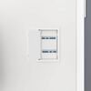 vidaXL Access Panels 2 pcs White 15 x 23 cm ABS Plastic