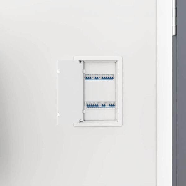 vidaXL Access Panels 2 pcs White 15 x 23 cm ABS Plastic