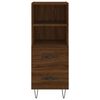 vidaXL Sideboard Brown Oak 34.5x34x90 cm Engineered Wood