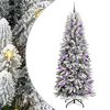 vidaXL Artificial Christmas Tree White 210 cm