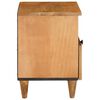 vidaXL Bedside Cabinet with Drawer 2 pcs Light Brown 40 x 33 x 46 cm