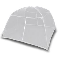 vidaXL Camping Tent 200x180x150 cm Fiberglass White