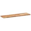 vidaXL Floating Shelf 80x20x2 cm Oil Finished Solid Wood Acacia