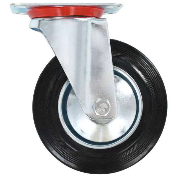 vidaXL Swivel Casters 4 pcs 160 mm