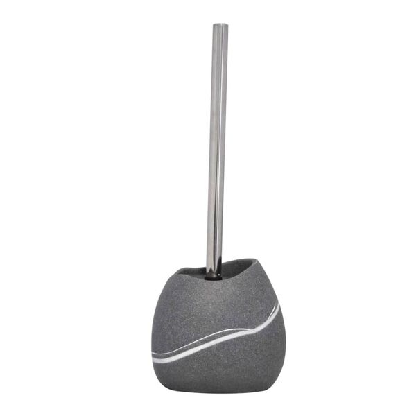 RIDDER Toilet Brush with Holder Little Rock Grey
