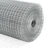 vidaXL Welded Wire Fence Silver 0.4 x 10 m